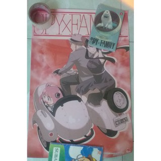 Poster spy x family kèm spy tập 4 có seal