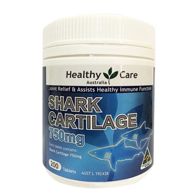 Sản phẩm HEALTHY CARE SHARK CARTILAGE 750MG