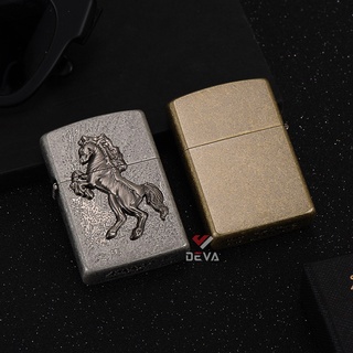 Bật-Lửa 𝘹𝑎̆𝘯𝘨 đá Zorro emblem hình ngựa Z92047