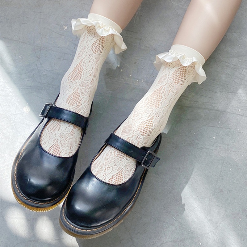 Xixi Đôi Vớ Ngắn Phối Ren Kiểu Công Chúa Thời Trang Nhật Bản Cho Nữ