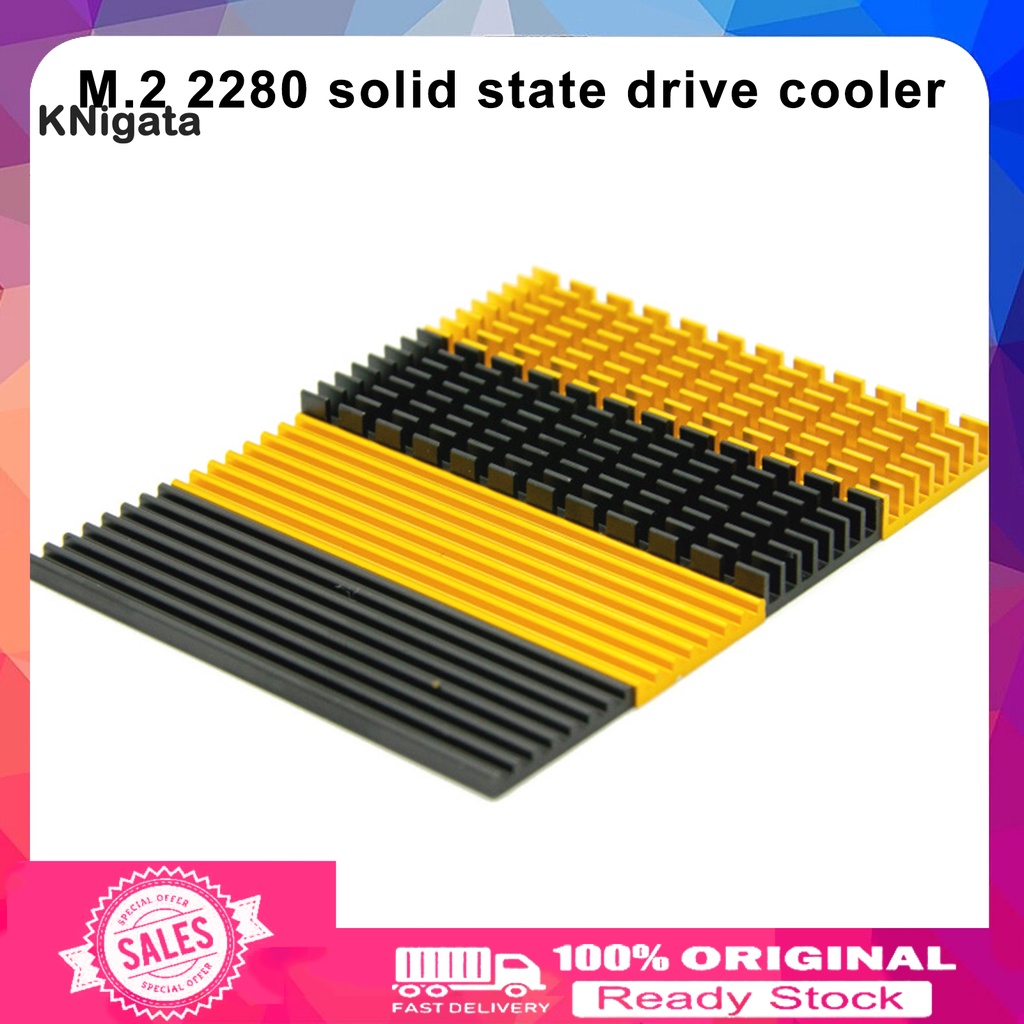 Bộ Tản Nhiệt Ổ Cứng Ssd Mini 3 / 6mm Màu Trơn