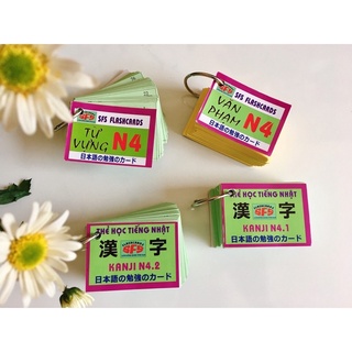 Thẻ plashcard học tiếng nhật n4 n5