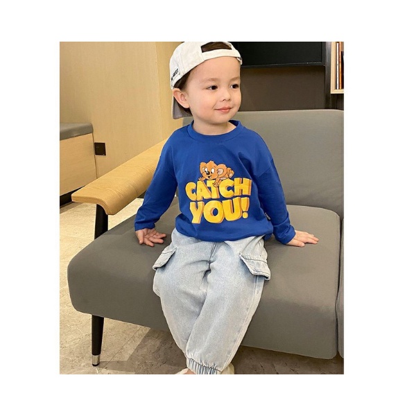 Áo dài thu đông BABY SUP len tăm cho bé cân nặng 8-18kg