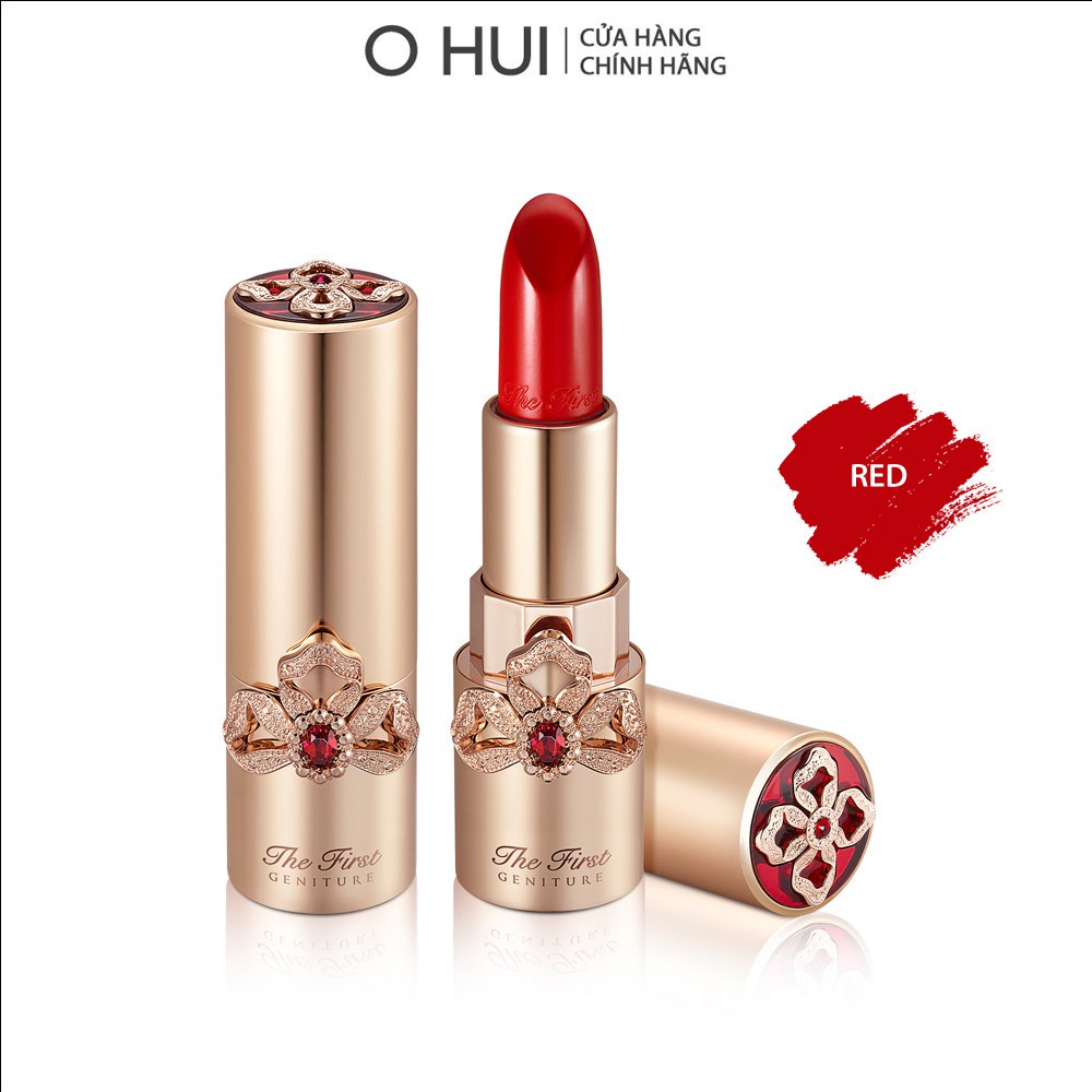 [Mã COSLUX05 giảm 120K]Bộ 3 Son lì dưỡng ẩm ngăn lão hóa OHUI The First Geniture Lipstick (3x3.8g)