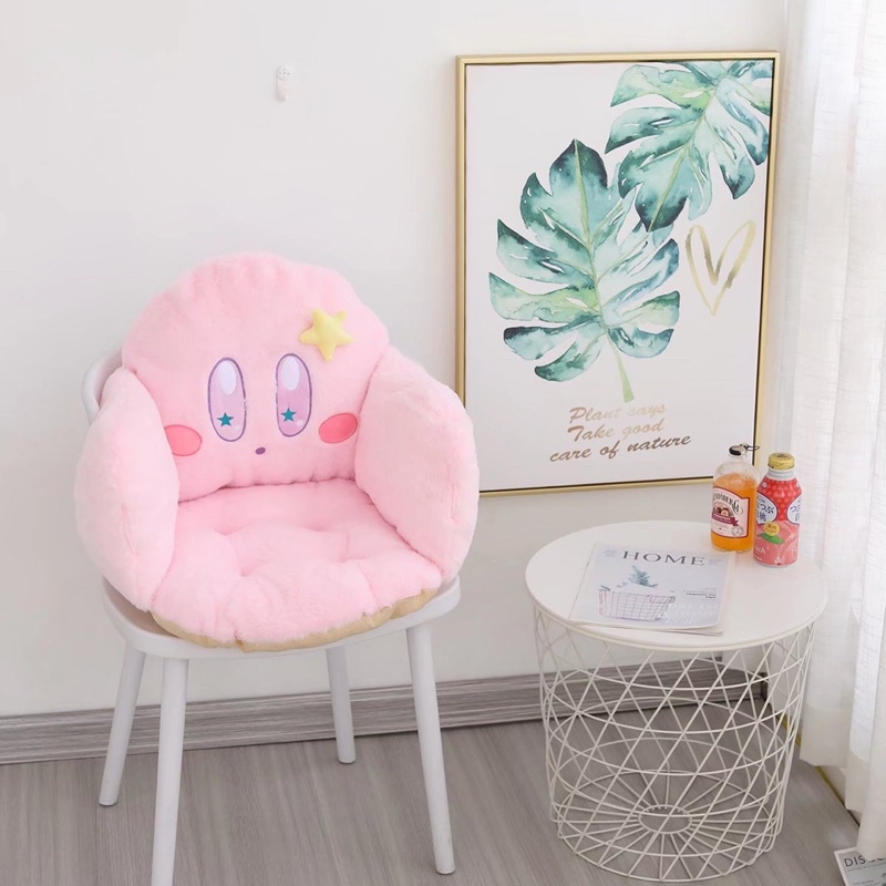 Đệm ghế, tựa lưng hình hoạt hình Thỏ Stella Lou , Kirby , LinaBell,... đáng yêu