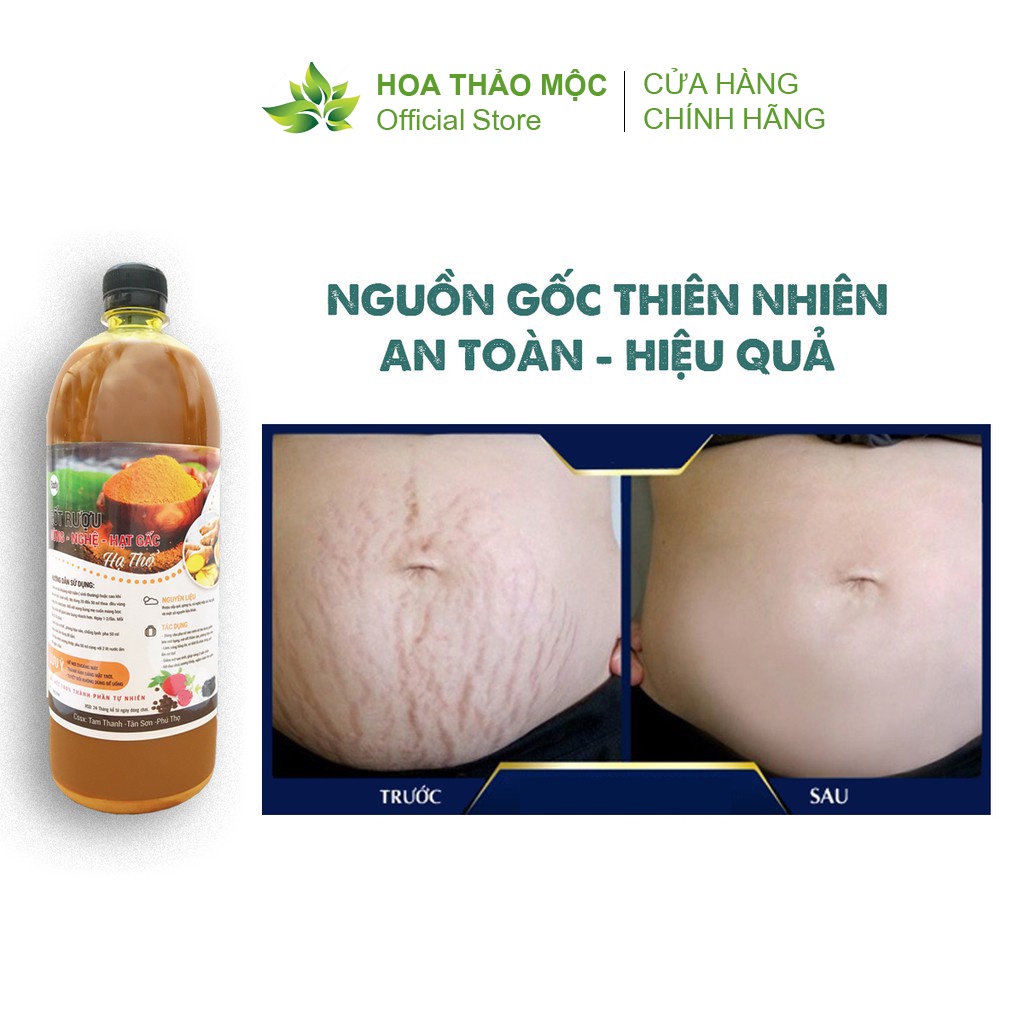 Nước Cốt Gừng Nghệ Gấc Sử Dụng Toàn Thân (Body) Hạ Thổ 100 Ngày