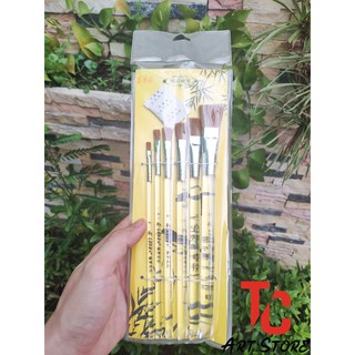 Bộ cọ cán trong  568