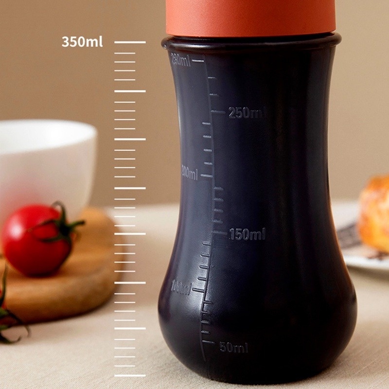 Bình Nhựa Rỗng Đựng Gia Vị 5 Lỗ 350ml Có Vòi Xịt Cho Nhà Bếp