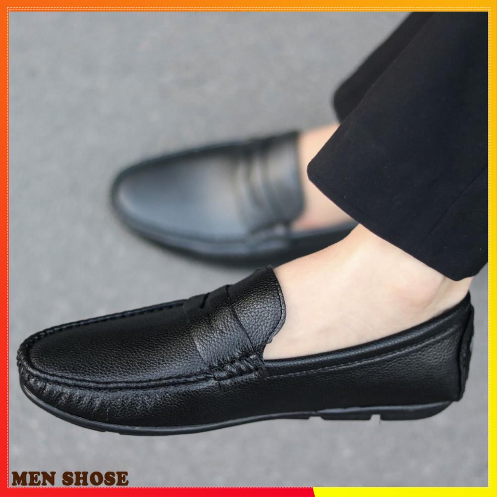 Giày Mọi Nam Da Lì  Mã M032