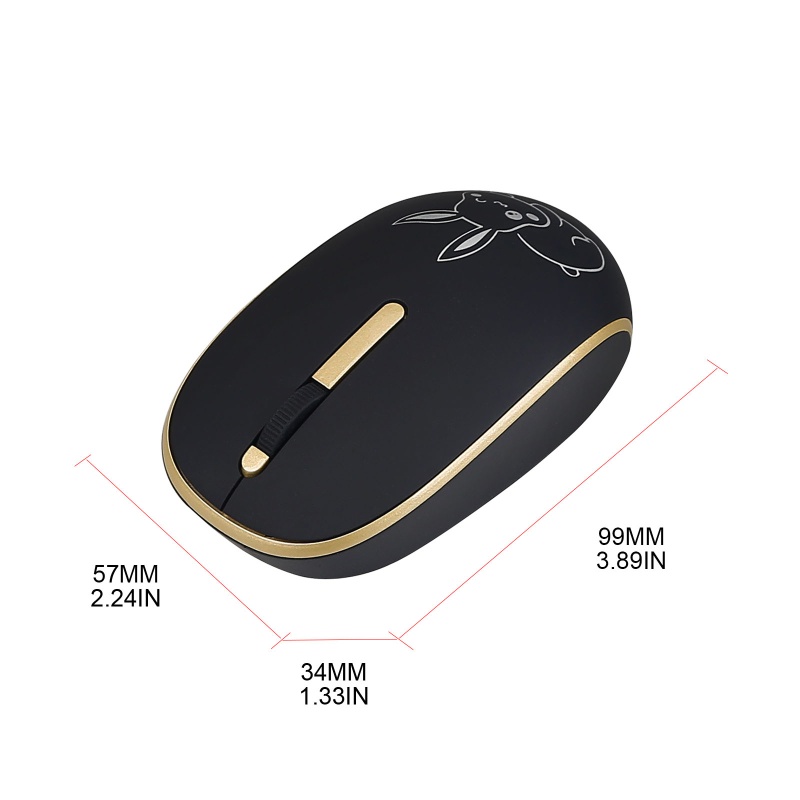 Chuột không dây LI 2.4G Kèm Đầu Nhận USB Type-C