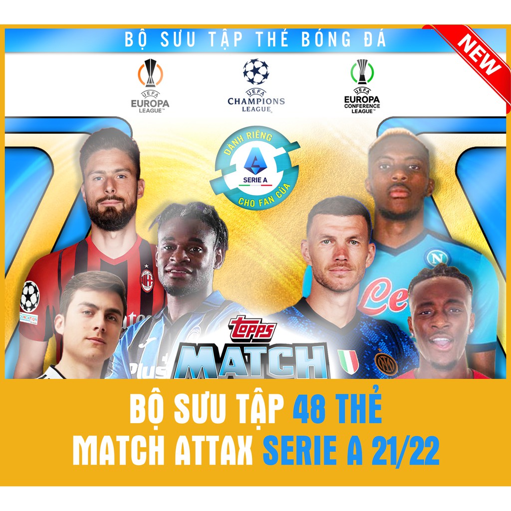 BST Album thẻ in Match Attax 2021/2022 Serie A