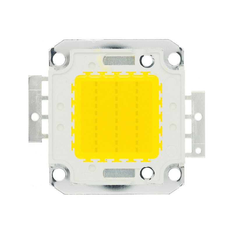 Chip Đèn LED Trắng Công Suất Cao 10W 20W 30W 50W 100W 24*44mil 32V-34V 3200K-6500K 600-3000MA