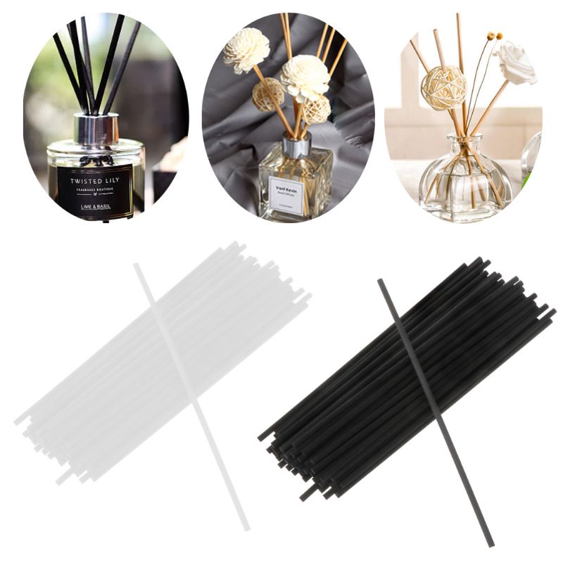50 Que Sậy 4mm Cho Máy Khuếch Tán Hương Thơm Phòng Tắm Tại Nhà