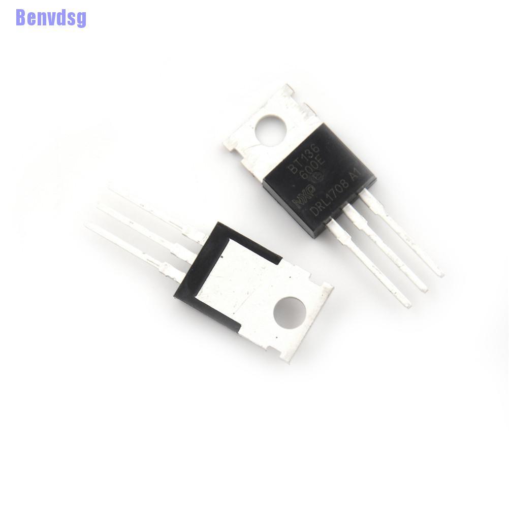 Bộ 10 Linh Kiện Điện Tử Bt136-600E Bt136-600 Bt136
