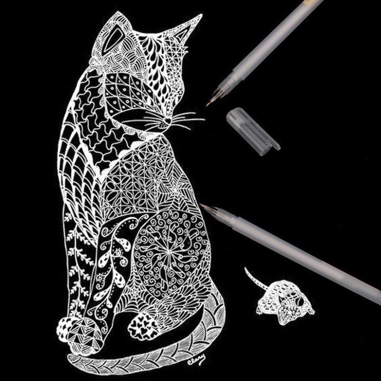 10 tờ giấy bìa đen a4 định lượng 220gsm