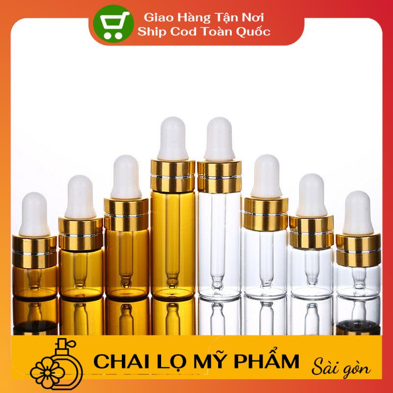 Lọ Chiết Serum ❤ SIÊU RẺ ❤ Lọ đựng tinh dầu mỏng 2ml,3ml,5ml chiết serum , phụ kiện du lịch