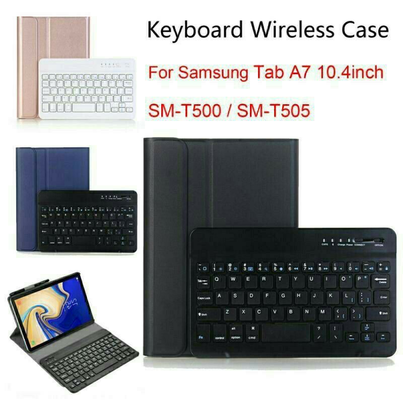 Bao da bàn phím samsung Galaxy Tab A7 SM-T500/ T505 kết nối bluetooth siêu nhanh.