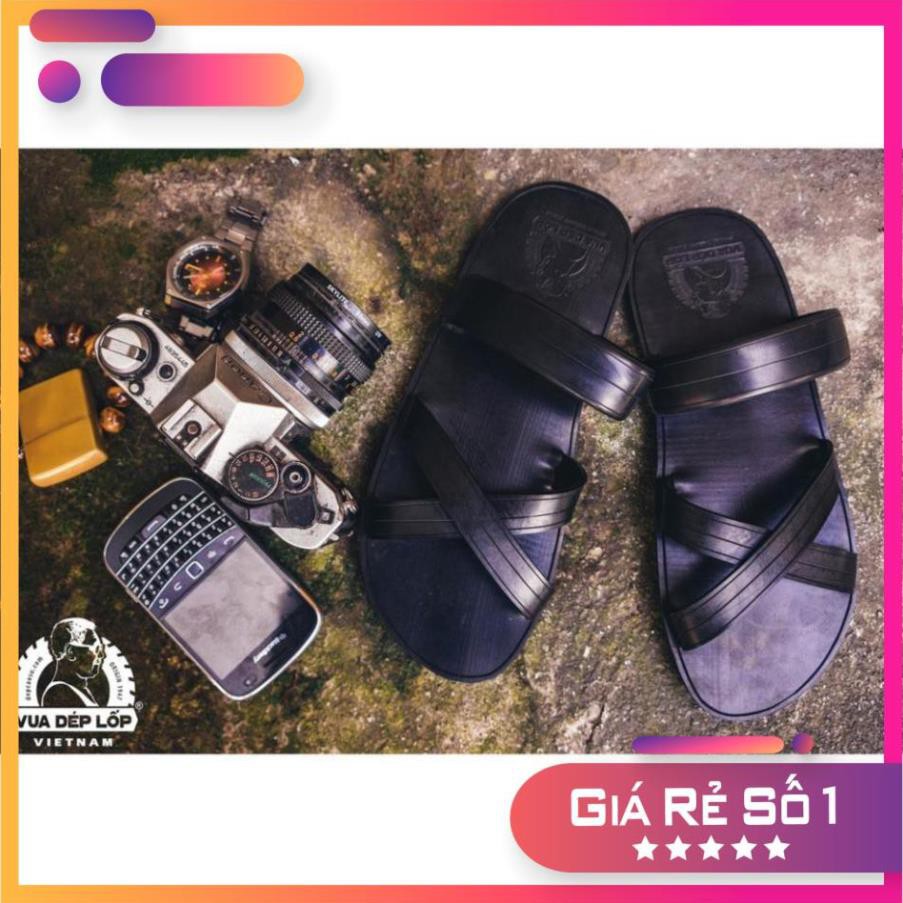 Dép cao su Nam Nữ 3 Quai chéo Vua dép lốp Sale 11 -op1 " _ |