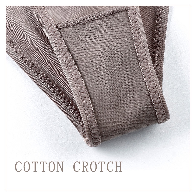 AOFEIQIKE Bộ 3 Quần Lót Không Đường May Mềm Mại Thoáng Khí Cho Nữ