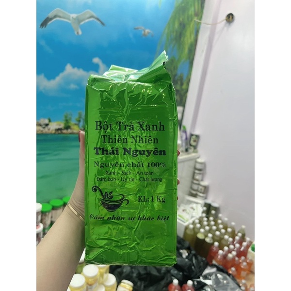 1 Kg Bột trà xanh nguyên chất