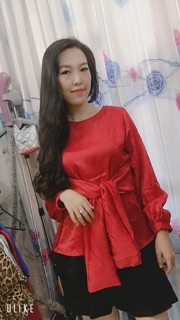 ÁO SƠMI CỘT EO