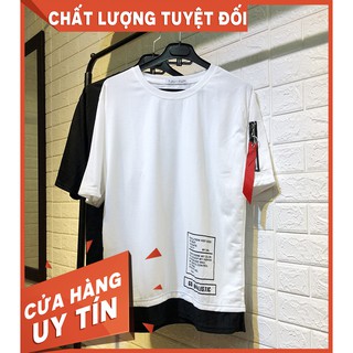 [Ảnh thật] Áo thun layer - áo thun tay lỡ cotton [ áo thun tay lỡ unisex nam nữ đều mặc được]