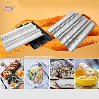 Khay nướng bánh mỳ Baguette  3 rãnh