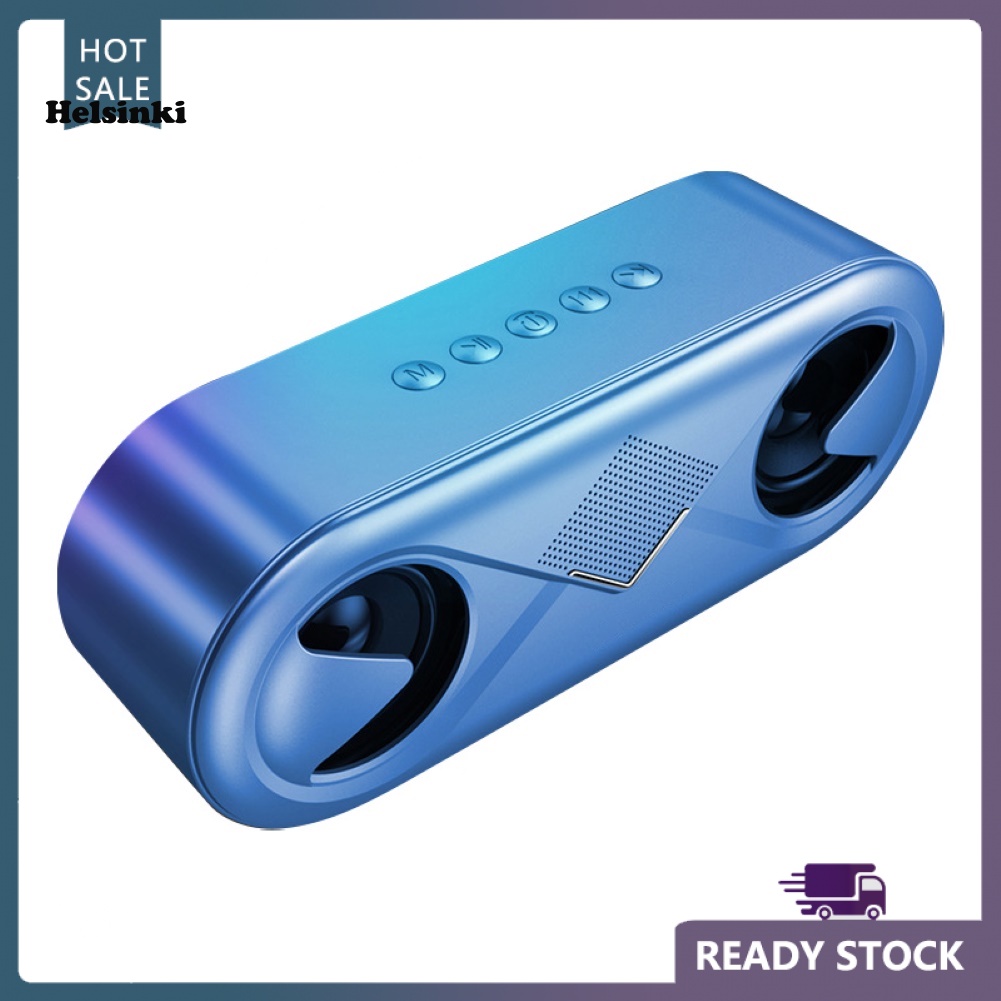 Loa Bluetooth Không Dây Mini HLS S6 5.0 Subwoofer Hỗ Trợ Đọc Thẻ Nhớ TF