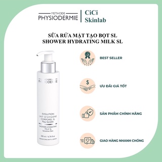 [Hàng Chính Hãng] Sữa rửa mặt tạo bọt SL Shower Hydrating Milk SL Physiodermie
