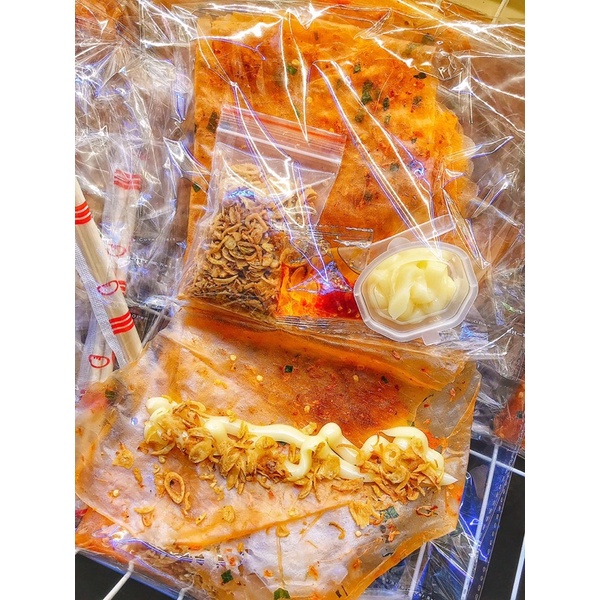 DẺO TÔM BƠ CAY HÀNH PHI - Bánh Tráng Cô Bé