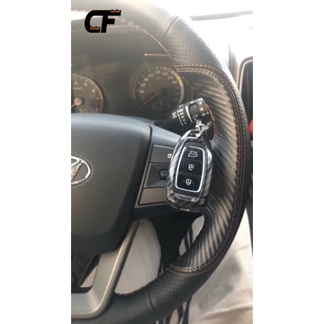 Hyundai Vỏ bảo vệ chìa khóa Ốp khoá kim loại Hyundai Accent 2021, KONA, Santafe 2020