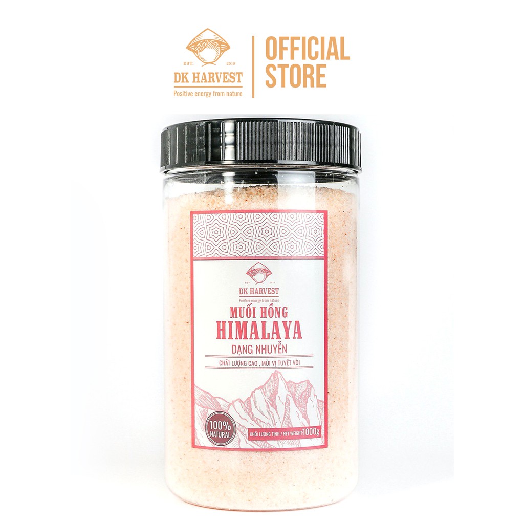 Muối Hồng Himalaya DK Harvest Dạng và Dạng Nhuyễn - Hộp 500g, 1kg | BigBuy360 - bigbuy360.vn