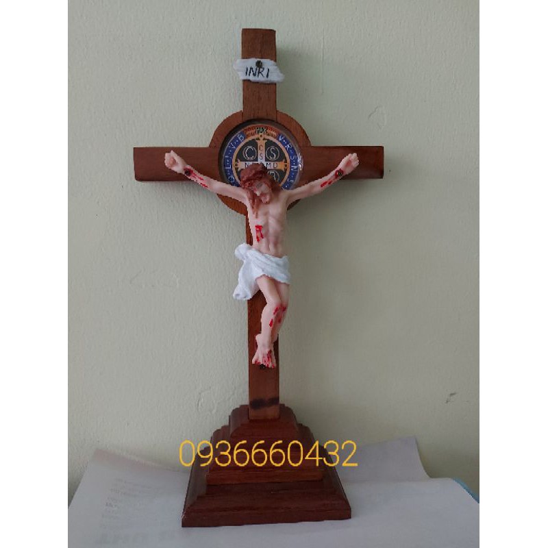 Thánh giá Benedicto gỗ 30cm