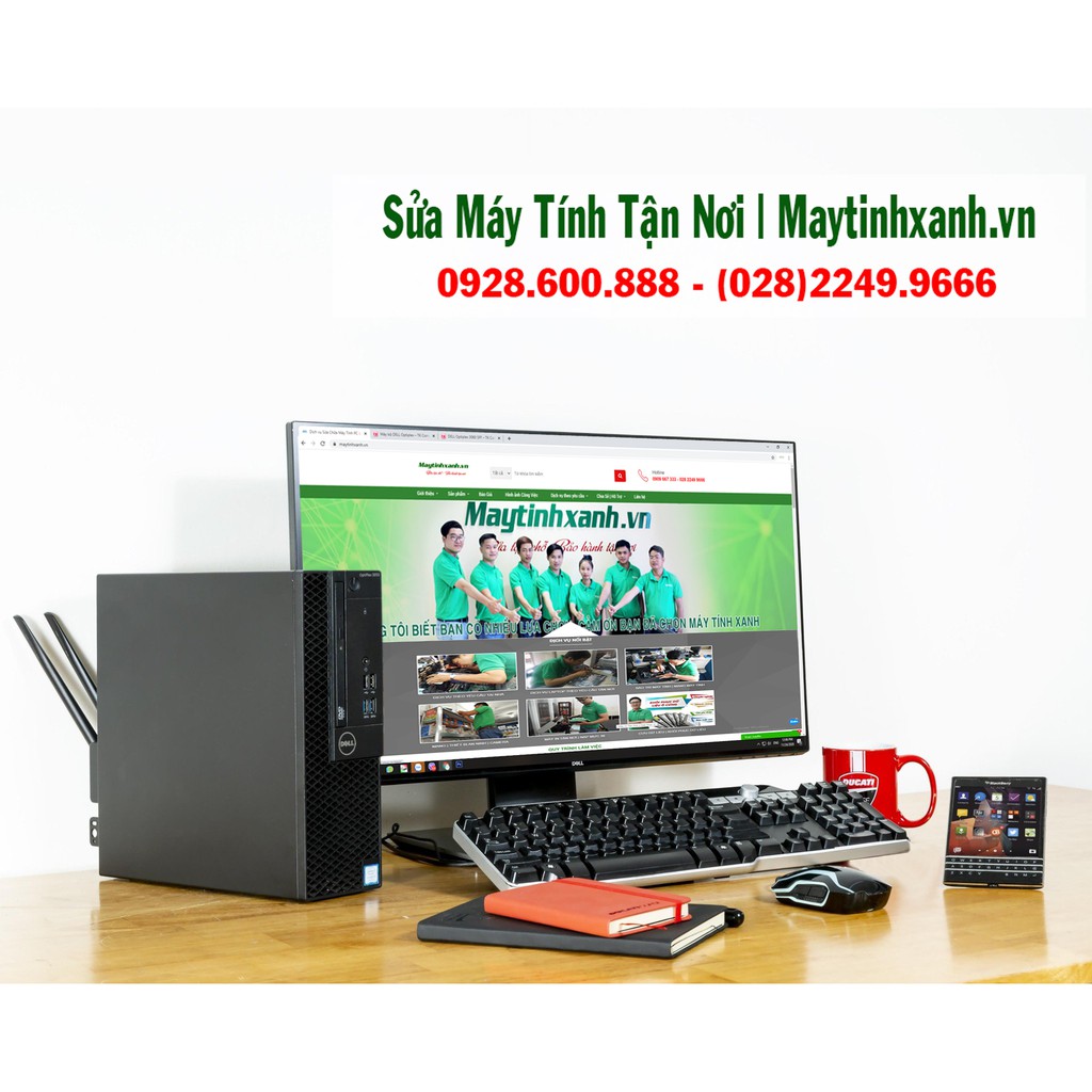 Máy Tính Bàn Dell Optiplex 3050SFF (Core I3-7100, Ram DDR4 4Gb, SSD 240GB) Giá Rẻ, Bảo Hành 12 Tháng