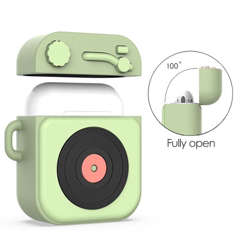 Vỏ Đựng Bảo Vệ Hộp Sạc Tai Nghe Airpods 1 / 2 Ngộ Nghĩnh