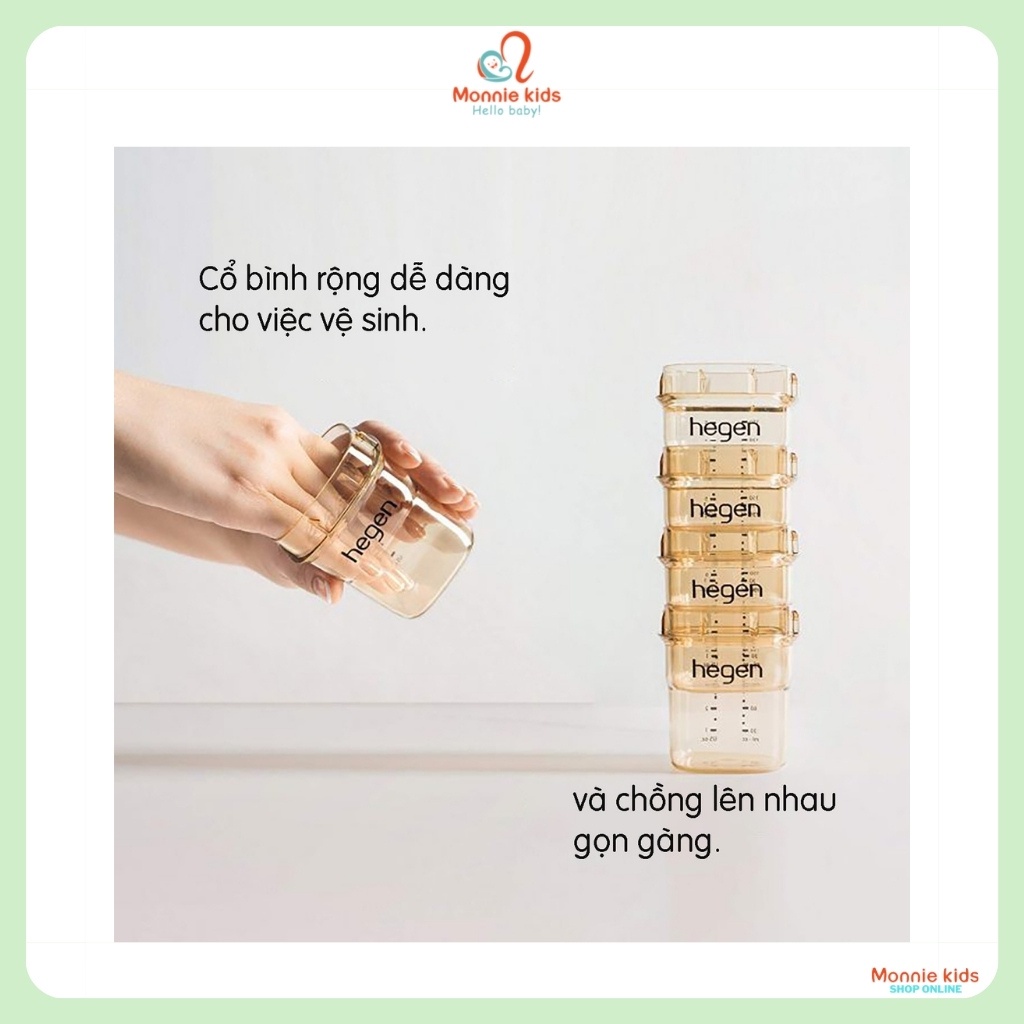 Bộ quà tặng Hegen PCTO Wonder Blue Collection, set quà tặng đồ sơ sinh - Monnie Kids