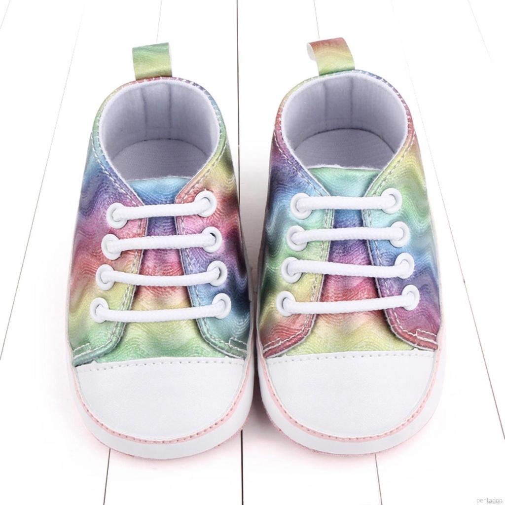 Giày thể thao đế mềm chống trượt cho trẻ nhỏ từ 0-18 tháng tuổi