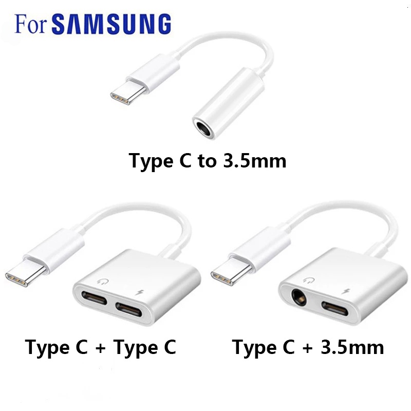 Đầu Chuyển Đổi Cổng Sạc Type C Sang 3 5 Jack Cắm Cho Samsung Galaxy S21 S20 Note 20 Ultra Note10 Plus Huawei OPPO Xiaomi