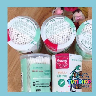 Tăm Bông Trẻ Em Ikami 🌺 𝐅𝐑𝐄𝐄 𝐒𝐇𝐈𝐏 🌺 , Công Nghệ Kháng Khuẩn Nhật Bản