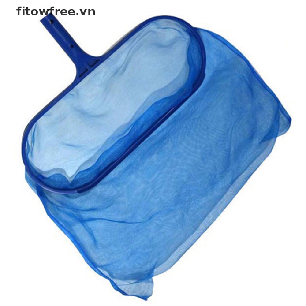 Fitow Swimming Pool Skimmer Net without Pole Deep Bag Net Water Surface Cleaning Net Free