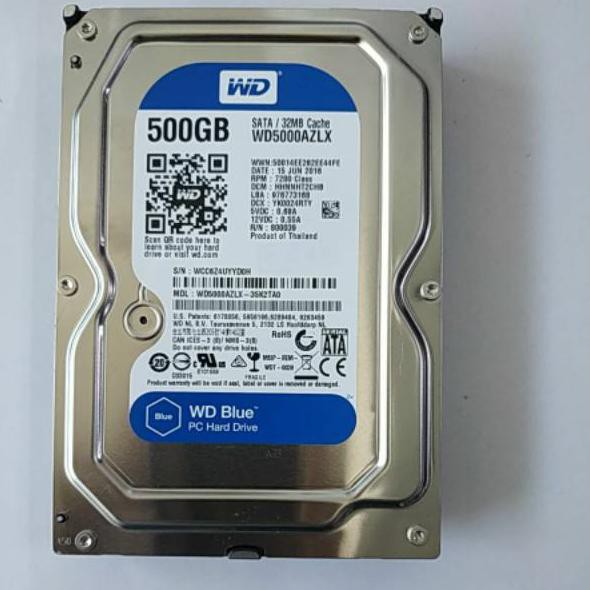 Ổ Cứng Wd Blue 500gb Sata Pc