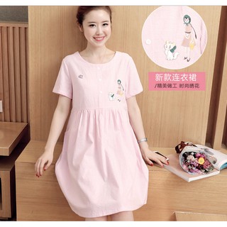 Đầm bầu công sở mùa hè