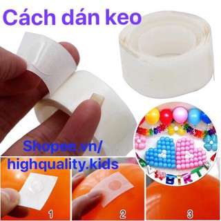 [XẢ KHO_FREESHIP]  Set Bóng Sinh Nhật (Tặng Bơm Bóng + Keo Dán)