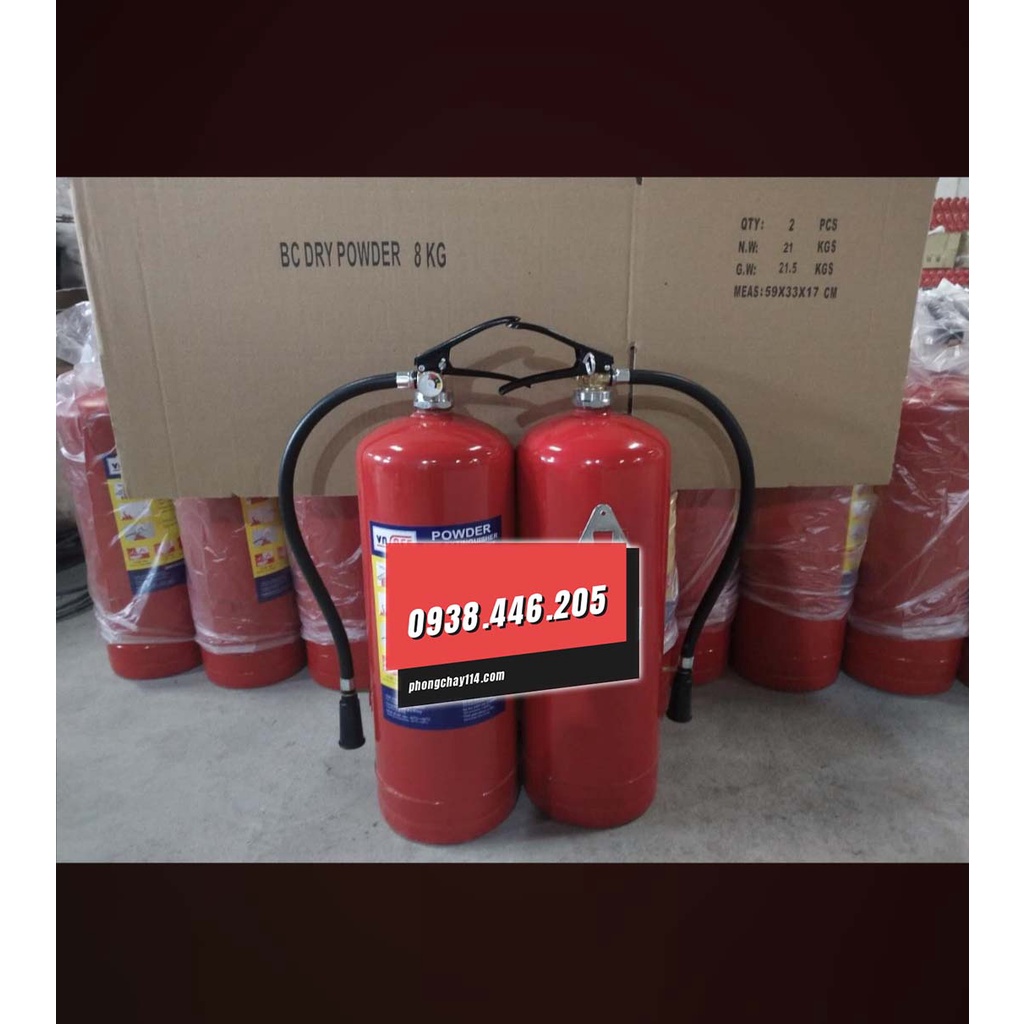 Bình chữa cháy ABC MFZL8 - 8kg có tem kiểm định BCA
