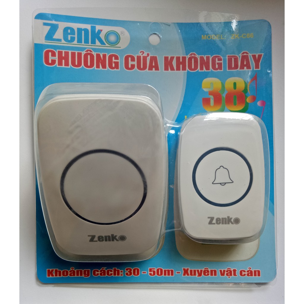 Chuông cửa không dây Zenko ZK-C66