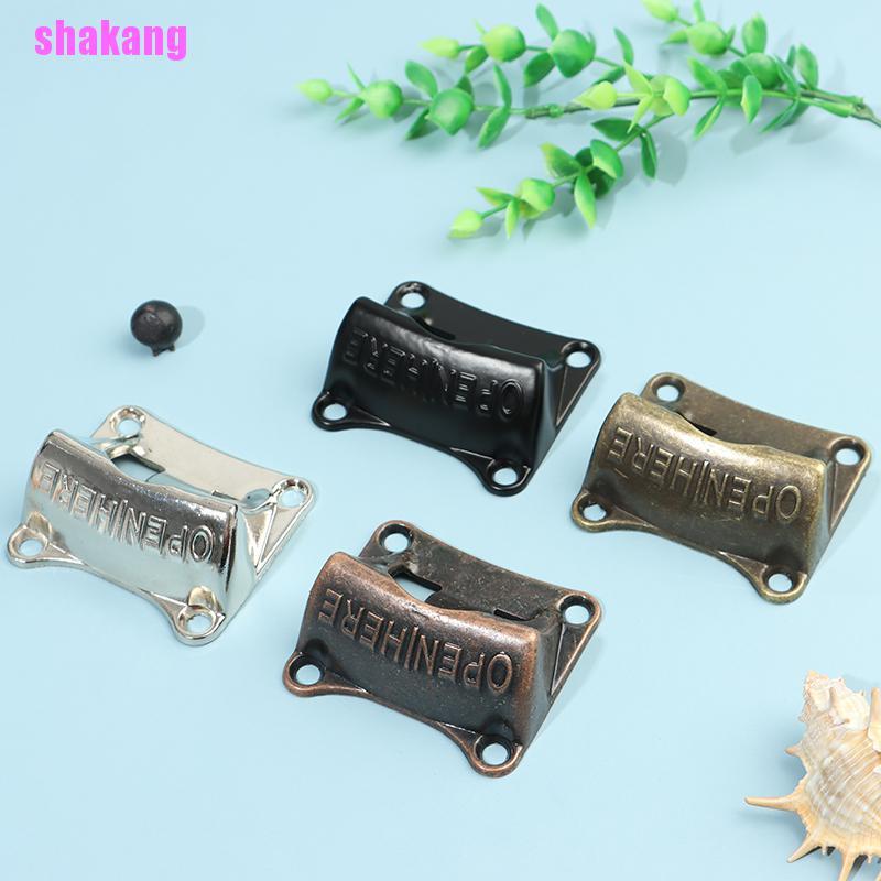 Dụng Cụ Mở Nắp Chai Gắn Tường Bằng Đồng Phong Cách Vintage Skk