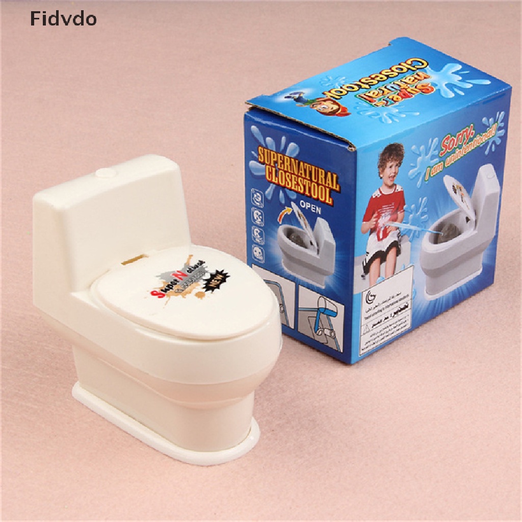Fidvdo Interesting Poop Spray Prank Toy Joke Cary Toy Mini Sprinkler toilet spray gun simulation toilet toy PH