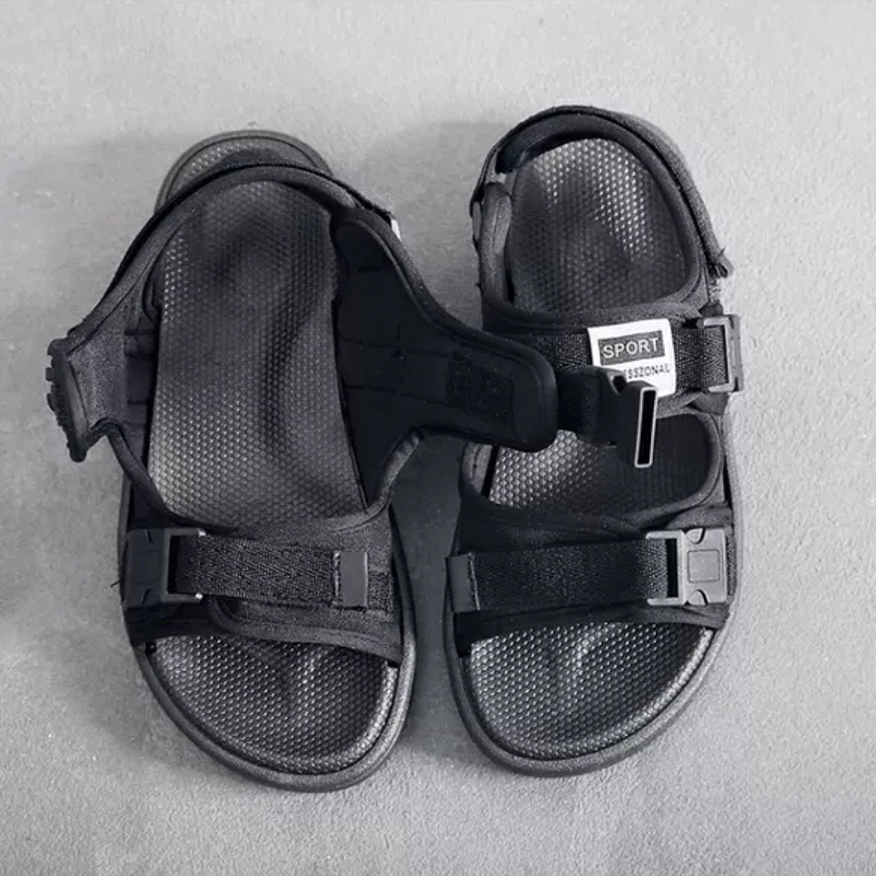 Giày sandal sinh viên 2021 (2 quai - khóa khuy) - HÀNG XỊN GIÁ GỐC