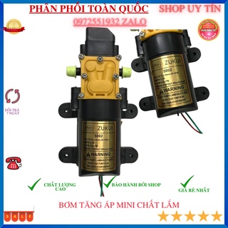 Máy bơm tăng áp 12v zuikui korea (phun sương tưới cây)-PT