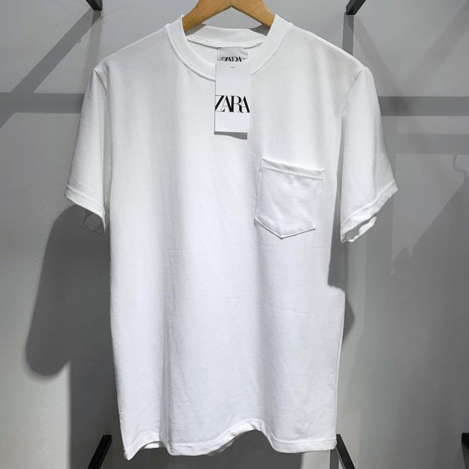 Áo thun tay lỡ ZARA [Cotton cao cấp ] form rộng.Zing store Xịn